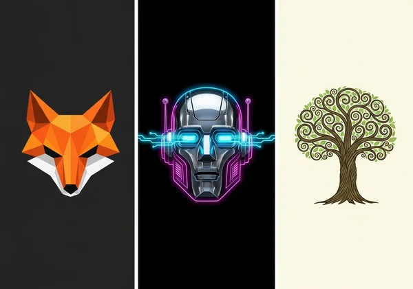 minimalist, retro, hand-drawn.