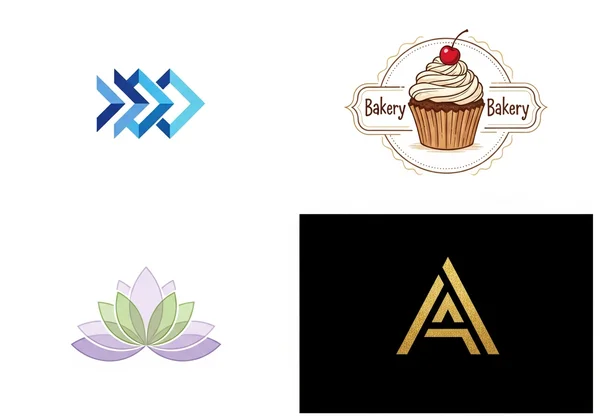 Grid of logos representing diverse industries like tech, food, fashion.